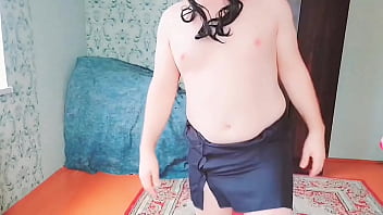 Preview 4 of Yow Pussy One Cock - Pink Sissy Girl Lady Boy White Big Butt White Skin Crossdresser