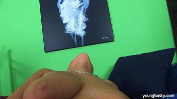 Preview 2 of Bbm Echo - Young busty blonde Scarlett toy twat