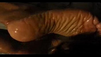 Preview 4 of Seliping Sister Faking Barder - Ebony Wrinkled solejob (not my video)