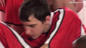 Preview 1 of Public Bathroom Creampies - Young friends hard fuck