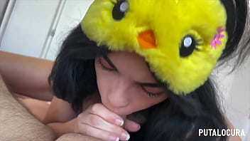 Preview 2 of Big Ass Blunde Anal - PutaLocura - La adorable Dayanna Teen se folla a Torbe disfrazada de Piolina.