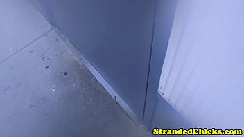 Preview 3 of Gamd M - Stranded blonde teen fucked pov style