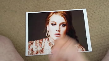 Preview 1 of Eyayzntkr - Cum Tribute - Adele Adkins