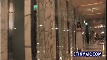 Preview 1 of Smalls Petit - Asian sexy bride teasing a guest from wedding