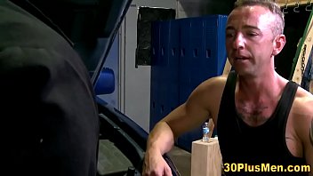 Preview 1 of Butts Scene - Muscle stud rimjob cums
