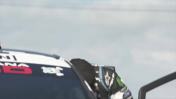 Preview 2 of Forced Pen Iteration - BOOBKHANA!  Part 1-  Bikini Babes Ride with Ken Block in Nagoya,  Japan.