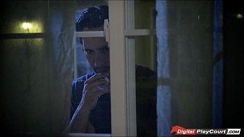 Preview 4 of Drunk Drug Rape - Scarlet Red masturbates to her neighbors having hot sex