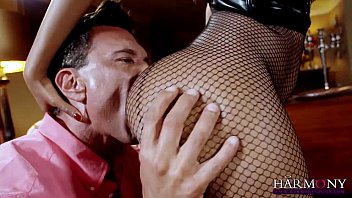 Preview 1 of Jerk Off For Me Me Daddy - HARMONY VISION Stunning Anal Ebony Babe