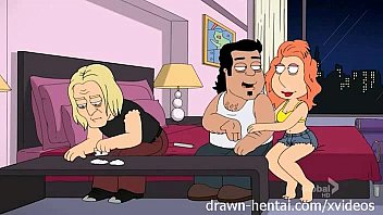 Preview 1 of Hentai Die - Family Guy Hentai - Threesome with Lois