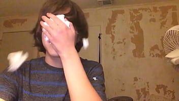 Preview 3 of Vagina Gape Hd - CUTE BOY GETS CREAMED ON