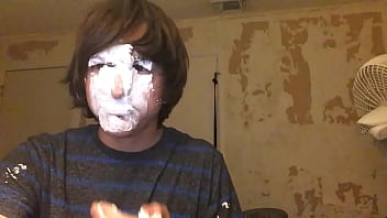 Preview 4 of Vagina Gape Hd - CUTE BOY GETS CREAMED ON