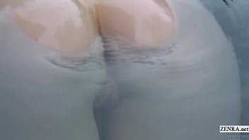 Preview 3 of My Sis Fuking - Subtitled uncensored POV Japanese bathhouse blowjob