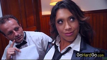 Preview 1 of Lesbian Breast Bite - Hannah Shaw Caramel honey Hannah gone full plaid