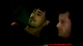 Preview 1 of Hoodho - Two straight working men put condoms on