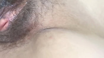 Preview 2 of Youjizz Sex Japanise - I jerk off,  enjoying my stepmom&#039_s big,  hairy pussy,  and she asks me to cum.
