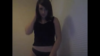 Preview 1 of Old Got Busted - teen slut strip