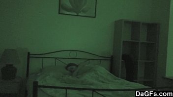 Preview 1 of Sunny Leone Nude Vdo Full Hd - Dagfs - He Gets A Blowjob By Her Stepsister While Her Girlfriend Is In His Room