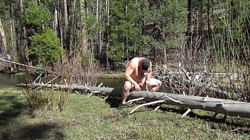 Preview 2 of Odia Sex Story Audio - Naked on a log at the creek.