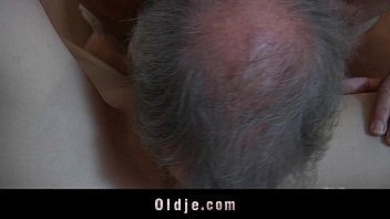 Preview 3 of Real Animal And Girl Sex Video - Perverse old geezer fucks slutty young hotel maid
