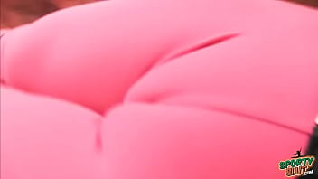Preview 2 of Pen Full Forced - Perfect Cameltoe Pussy! In Tight Spandex! Working Out! Ass!!