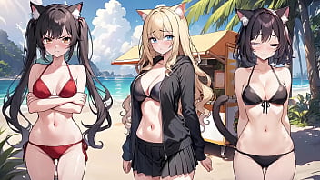 Preview 4 of Sex With Danky - Hentai catgirls game! Cats in Heat - Sunshine Resort
