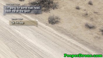 Preview 1 of Girl Rapes Little Boys - Drone peeps on sex in jeep
