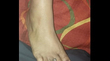 Preview 1 of Chick Dont - footjob from ebony mistress