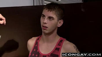 Preview 1 of Selpack Xxx Sony Lione 3gp Video - Hottie Billy makes out with lustful Sam on the bathroom