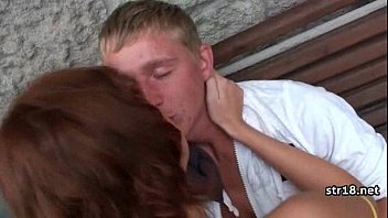 Preview 1 of Gay Pushing Cum - Tight hot teen gets hardcore fucked