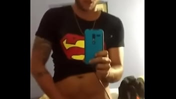 Preview 2 of Xxx Story Wise - batendo uma em frente ao espelho