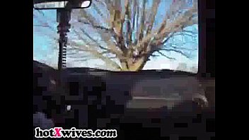 Preview 1 of Yugioh Dark Magician Girl Hentai - Babe wanks BBC in her car