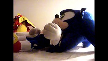 Preview 1 of 2 Russian Cam - Fucking a Big Sonic Plush