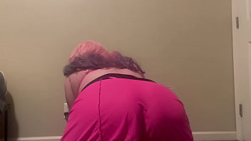 Preview 2 of Skodeng Awek Tidur - Big ass tranny (jencakes)