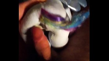 Preview 1 of Shibari Ass - My little pony plushies making me cum