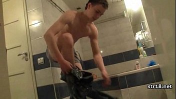 Preview 3 of Xxx Tuach - Amateur teen couple fucks in parents bed