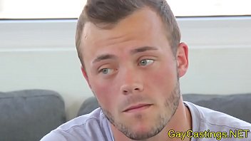 Preview 1 of Japanese Hardcone Army - Gaycastings scruffy jock fucked by agent