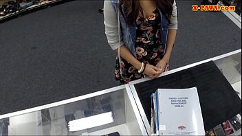 Preview 1 of Princess Kat - Coed selling her books at the pawnshop then got fucked