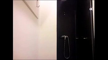 Preview 1 of Sex Scat Lovers - Spycam - Amateur guy on the locker room shower 2.