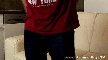 Preview 4 of Vwwkbhijv - Home alone twink Jaro Sida from Hammerboys TV