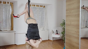 Preview 2 of Indian Big Bobs Girl - Strip Pole Dance BBC ANAL Dildo Show