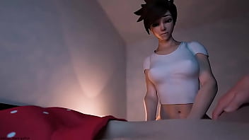 Preview 2 of Jl Jzaze - 3D animation Pelirroja y amiga montando juntas una gran verga juntas