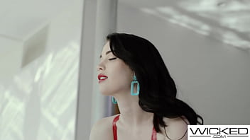Preview 2 of Anty Messag Sex - Wicked - Cyber Space HOT AF Redhead Gets Cyber Fucked Hard