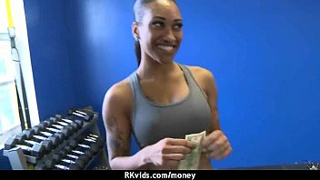 Preview 1 of Nikola Anisto - Cute Teen Sucked and fucked for cash 20