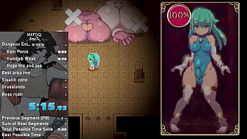 Preview 2 of Ki Goti - Mage Kanade&#039_s Futanari Dungeon Quest any% in 18:31