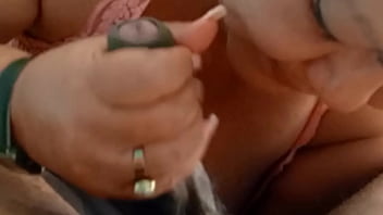Preview 3 of Abang And Adik - 70-year-old mature neighbor sucking her lover&#039_s cock
