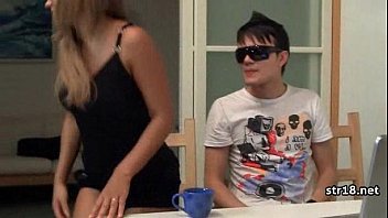 Preview 3 of Buch And Sestur And Mom - Skinny 18yo Fucked Hard