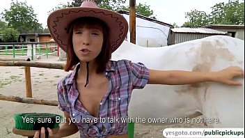 Preview 1 of Meridian Nurse - Hot and sexy amateur cowgirl rides cock for cash in an outdoor sex