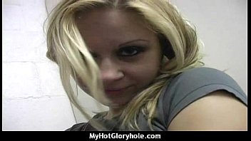 Preview 2 of Goldgizz Ss - Horny ebony suck the juice from big white gloryhole 1