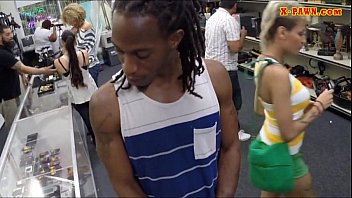 Preview 2 of Spa Herbal - Guy pawns his girlfriends pussy at the pawnshop for money