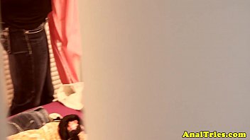 Preview 1 of Lesbo Milf Ahno - Amateur anal sex with very hot brunette